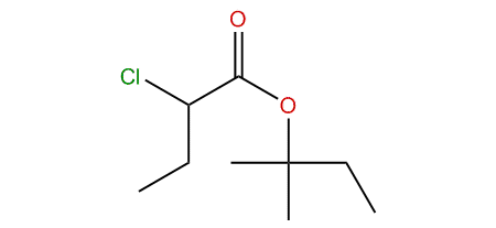 tert-Pentyl 2-chlorobutanoate